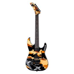 Guitarra eléctrica LTD ESP GL Desert Eagle Black w/ Graphic
