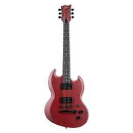 Guitarra eléctrica LTD Volsung Oxblood Satin