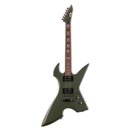 Guitarra eléctrica LTD MAX-200 RPR Military Green Satin