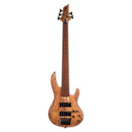 Bajo eléctrico LTD B-205SM Fretless Natural Satin sin trastes