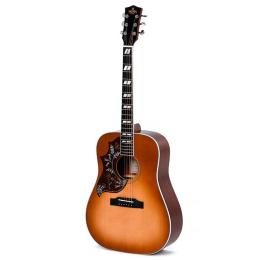 Guitarra electroacústica para zurdos Sigma DM-SG5L