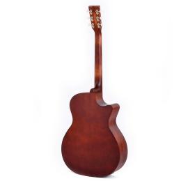 Guitarra acústica para zurdos Sigma GMC-15EL-AGED