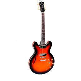 Guitarra eléctrica Sigma HBA-102P-VSB Vintage Sunburst