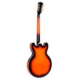 Guitarra eléctrica Sigma HBA-102P-VSB Vintage Sunburst