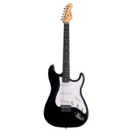 Guitarra eléctrica Kingsman Corona 95 SSS BLK