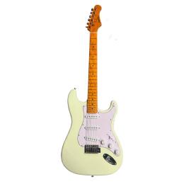 Guitarra eléctrica Kingsman Corona 96 SSS OWH