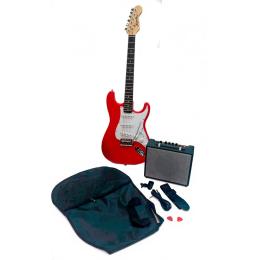 Pack guitarra eléctrica Kingsman Corona Pack RD