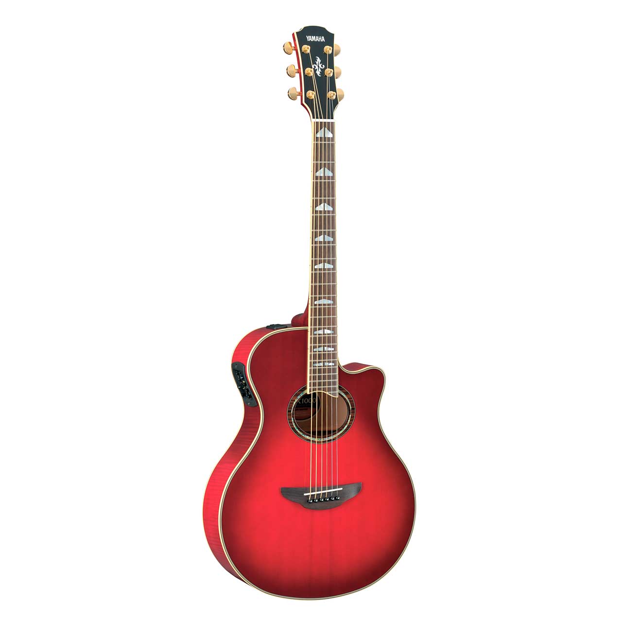 Guitarra electroacústica Yamaha APX1000 CRB
