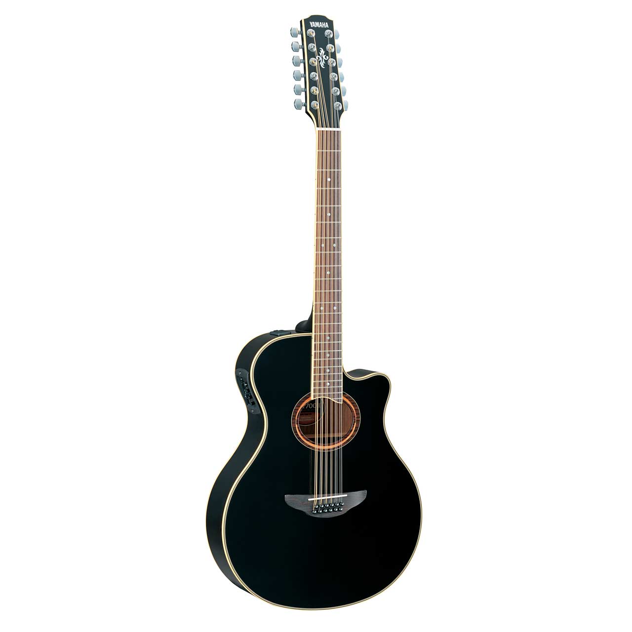 Guitarra electroacústica de 12 cuerdas Yamaha APX700II-12 BLK