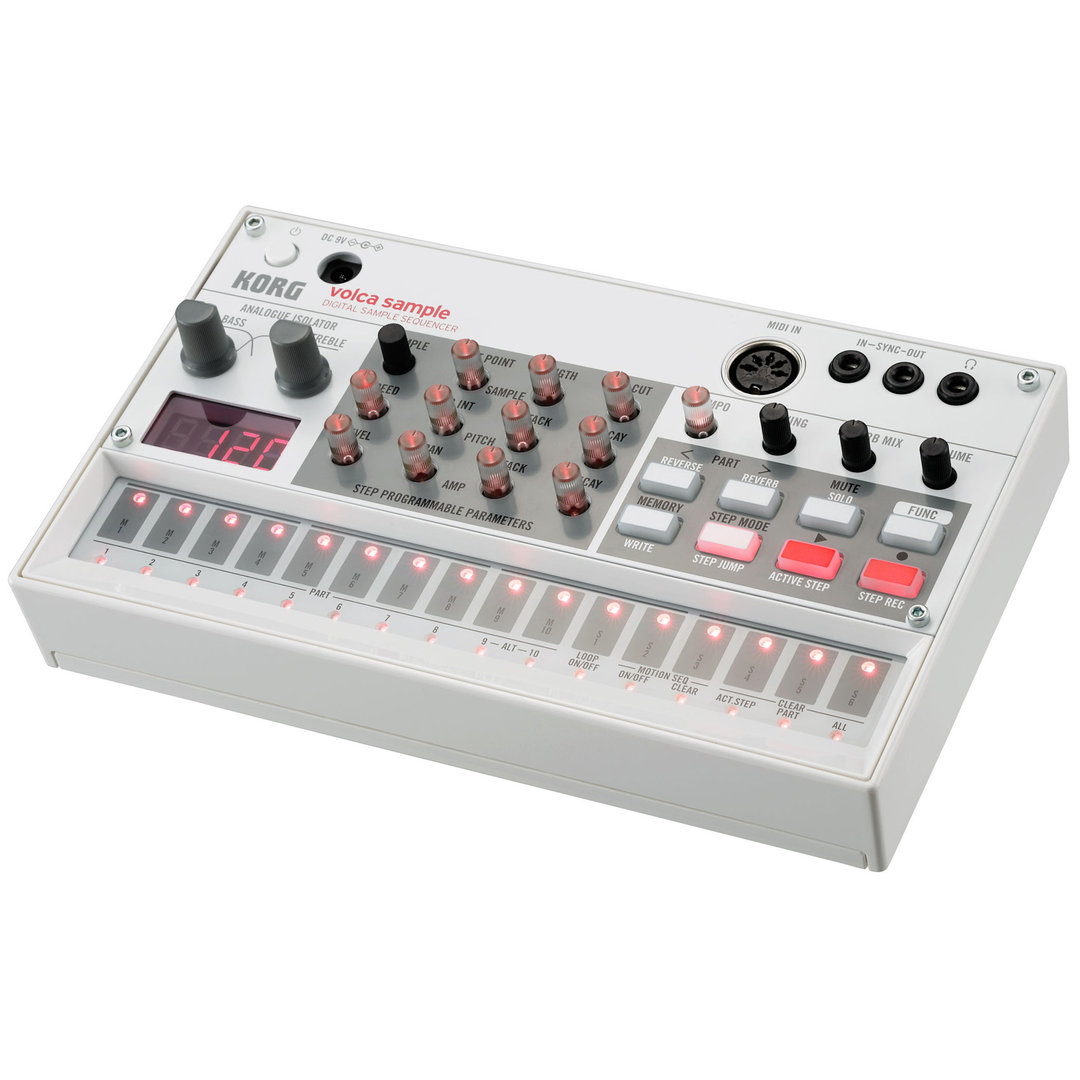 Korg Volca Sample - Sampler secuenciador digital midi