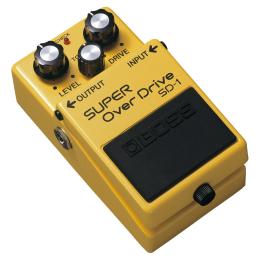 Boss Super Overdrive SD-1 - Pedal distorsión valvulas