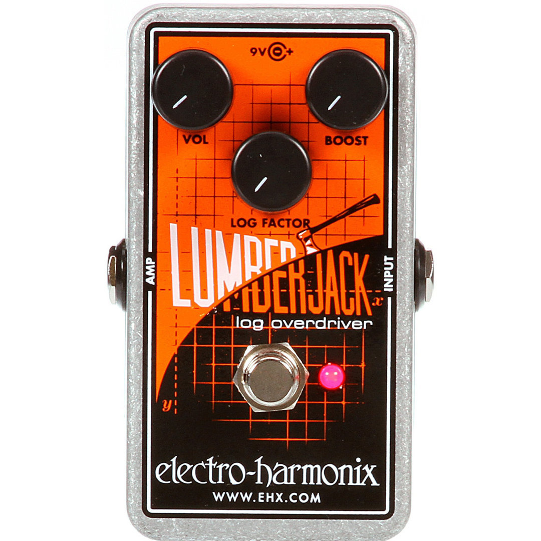 Electro Harmonix Lumberjack Pedal de guitarra overdrive logaritmico