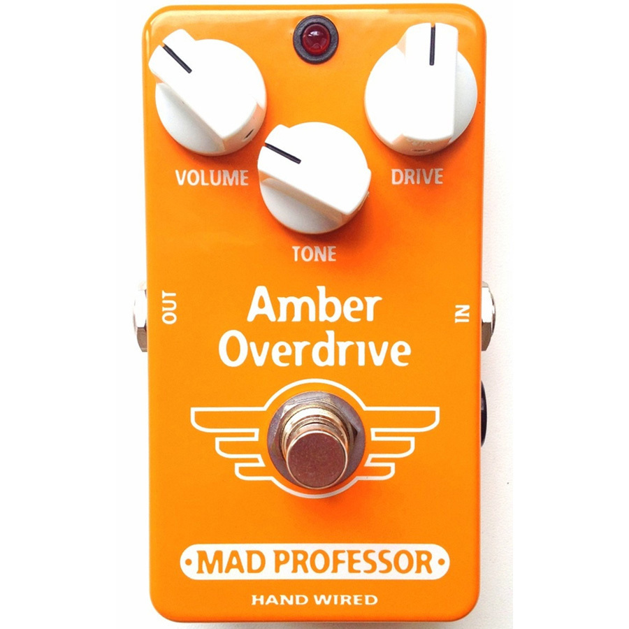 Mad Professor Amber Overdrive - Pedal overdrive fuzz guitarra