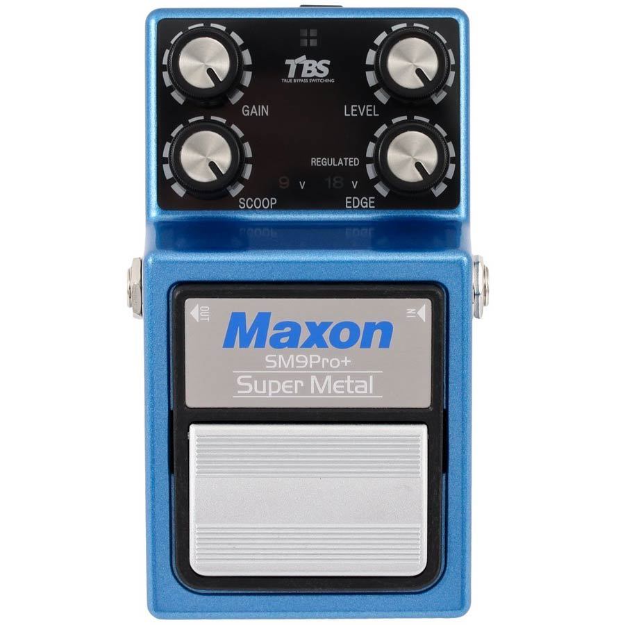 Maxon SM-9 Pro Plus Super Metal - Pedal distorsion guitarra