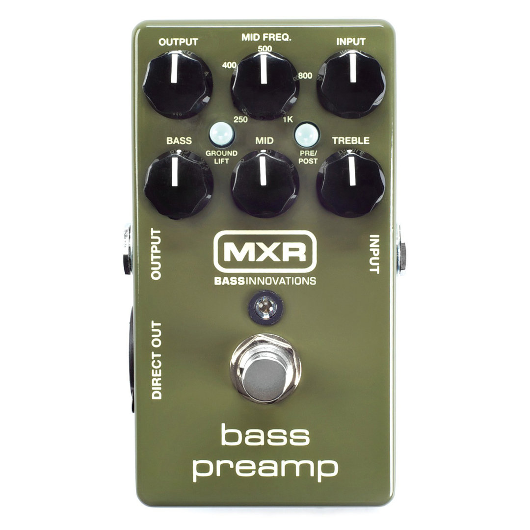 MXR M81 Bass Preamp - Pedal de efectos para bajo