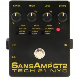 Emulador analógico de amplificador a válvulas Tech 21 SansAmp GT2