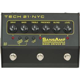 Pedal D.I. para bajo Tech 21 SansAmp Programmable Bass Driver DI