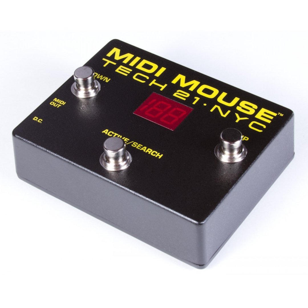 Pedalera MIDI de 128 programas Tech 21 Midi Mouse