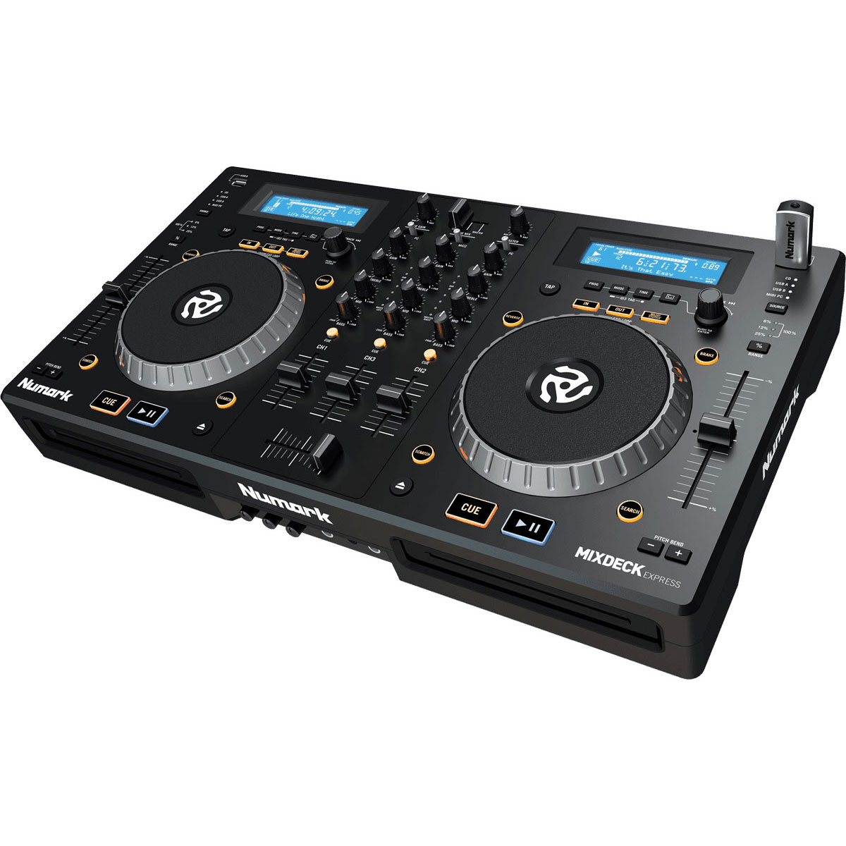 Numark Mixdeck Express Black Controladora DJ
