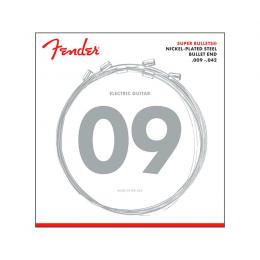 Fender 3250L Super Bullets - Cuerdas de guitarra stratocaster