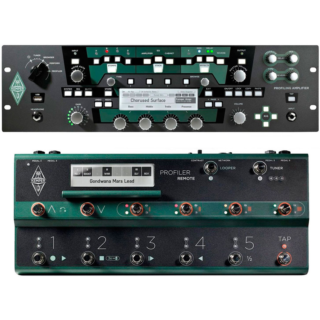 Kemper Profiling Amp PowerRack Set Amplificador multiefectos