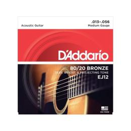 D'Addario EJ12 80/20 Bronze Medium