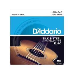 D'Addario EJ40 Silk & Steel