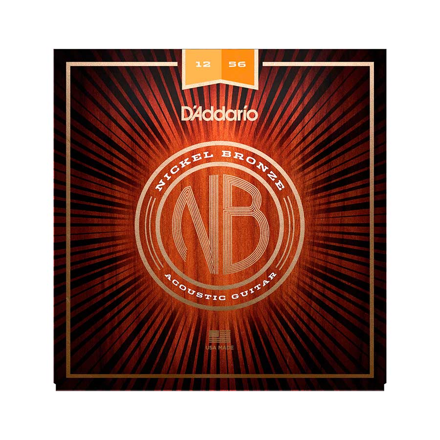 D'Addario NB1256 Light Top/ Medium Bottom - Juego cuerdas acústica