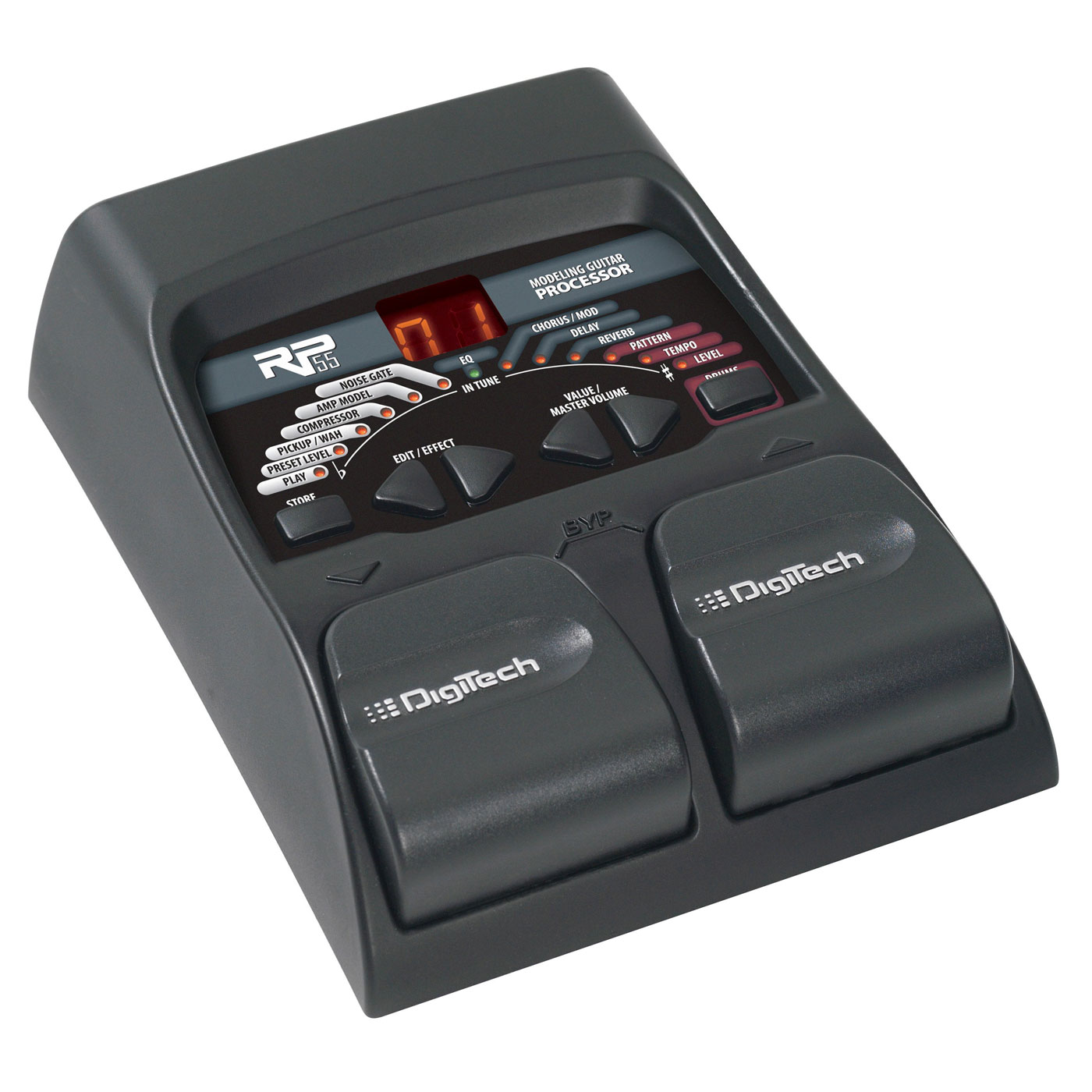 Digitech RP 55 Pedalera multiefectos iniciación