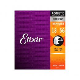 Elixir Nanoweb Medium Acoustic - Cuerdas acústica