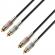 Adam Hall K3TCC0300 - Cable RCA dorados