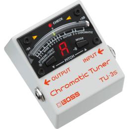 Boss TU-3S Floor Tuner - Afinador guitarra compacto para suelo