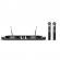LD Systems U508 HHD 2 - Sistema inalámbrico UHF doble