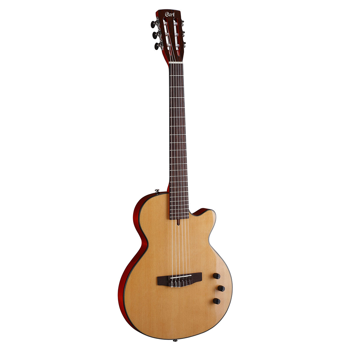 Cort Sunset Nylectric NAT - Guitarra cuerdas nylon electrificada