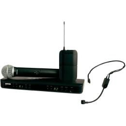 Shure BLX1288E/P31 - Micrófono inalámbrico mano y diadema