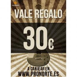 Vale Regalo Instrumentos Musicales - 30 €