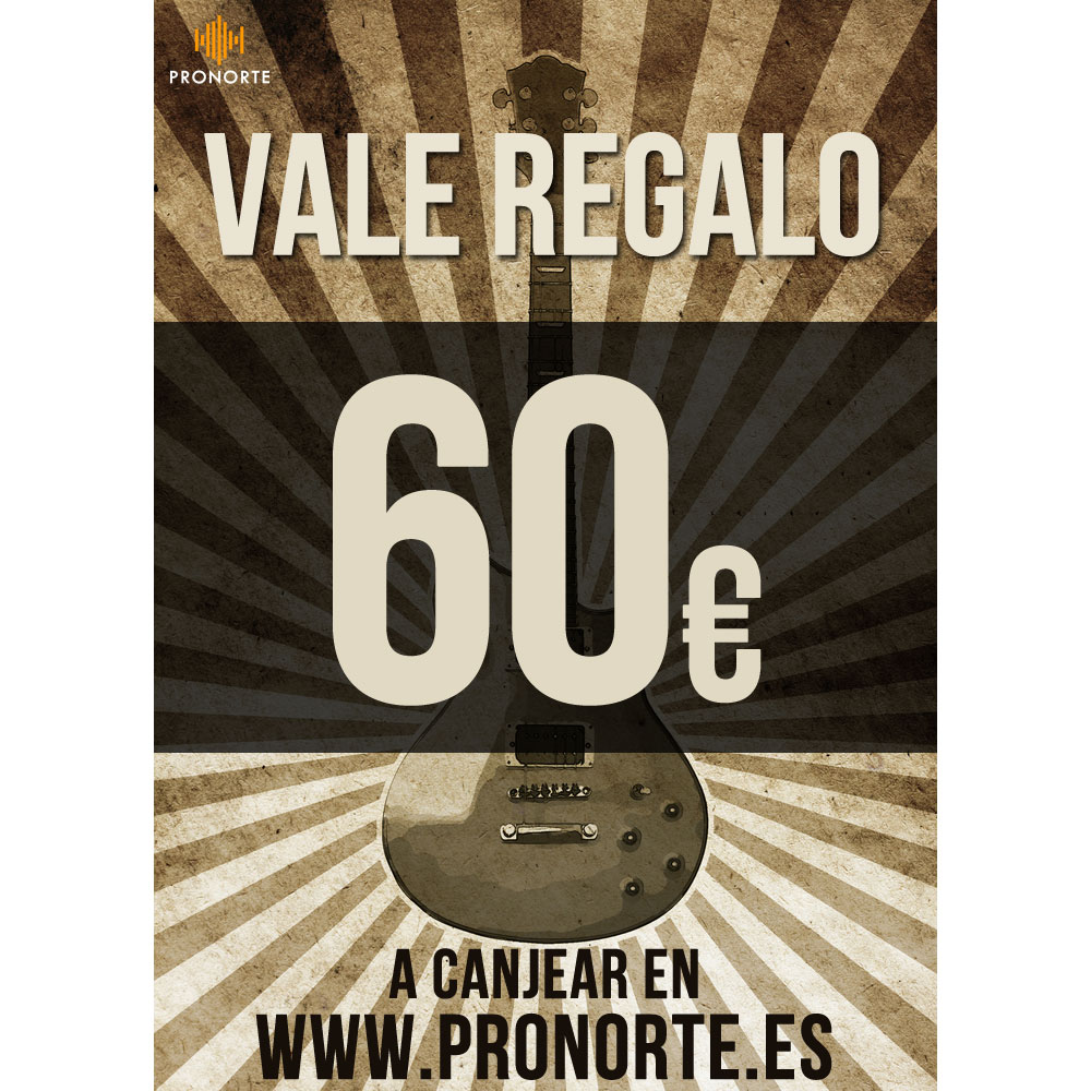 Vale Regalo Instrumentos Musicales - 60 €