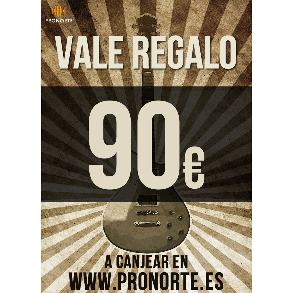 Vale Regalo Instrumentos Musicales - 90 €