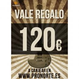 Vale Regalo Instrumentos Musicales - 120 €