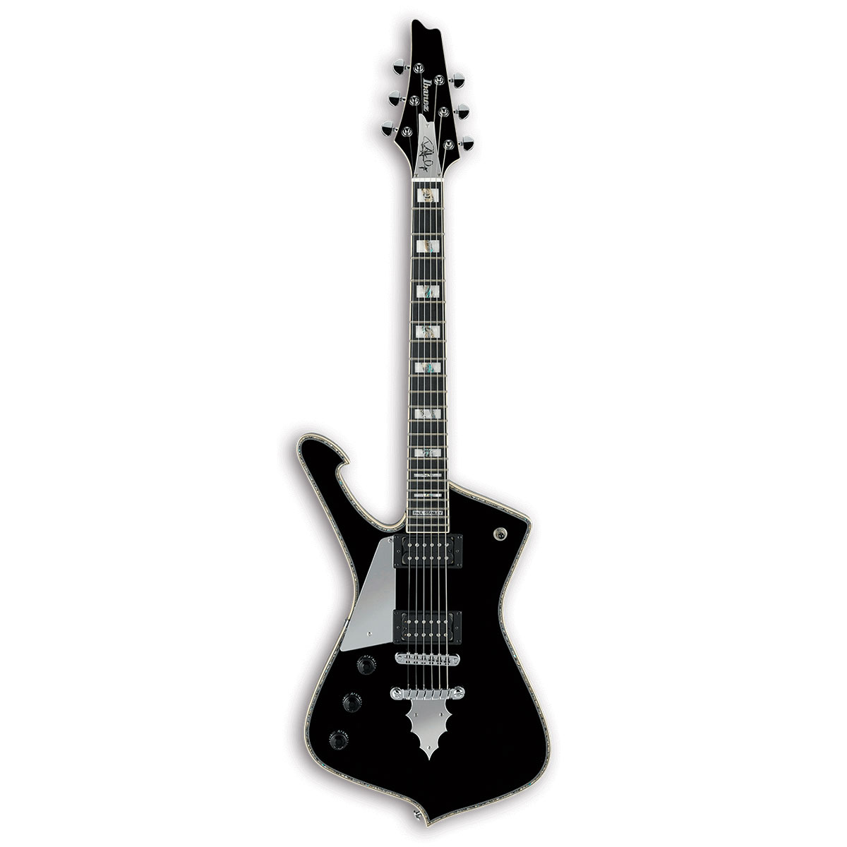 Ibanez PS120L-BK - Guitarra eléctrica zurdos Signature Paul Stanley