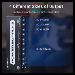 Joyo JP-02 Power Supply 2 - Fuente alimentación pedales