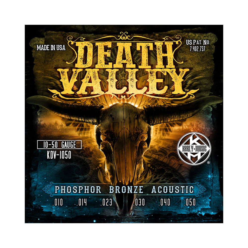 Kerly Music Death Valley KDV-1050 - Juego cuerdas acústica