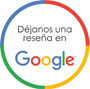 Déjanos una reseña en Google