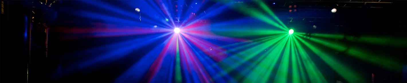 Iluminación/DJ - Efectos LED, luces discoteca, láser, mezcladores DJ, auriculares, controladores